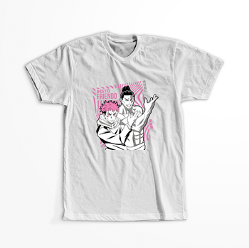 Koszulka Biała Jujutsu Kaisen - WYBIERZ KOLOR KOSZULKI I FASON