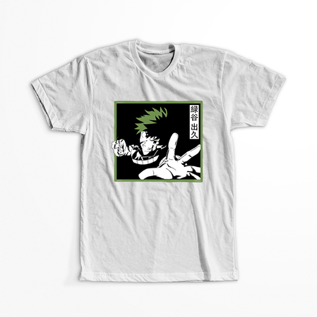 Koszulka Biała My Hero Academia / Akademia bohaterów - WYBIERZ KOLOR KOSZULKI I FASON