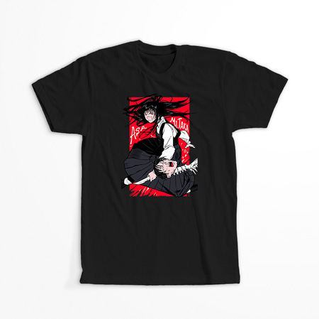 Koszulka Czarna Chainsaw Man WYBIERZ KOLOR KOSZULKI I FASON