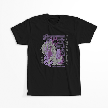 Koszulka Czarna My Hero Academia / Akademia bohaterów - WYBIERZ KOLOR KOSZULKI I FASON