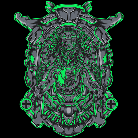 Torba z uszami z Mecha bogini demon