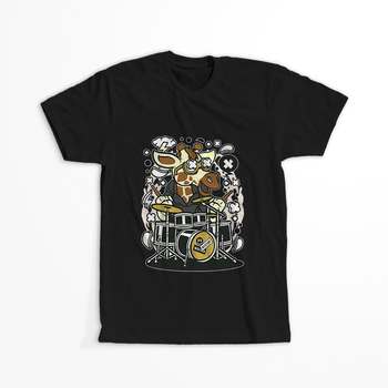 Koszulka Muzyka KOLOR KOSZULKI I FASON