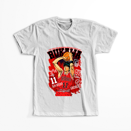 Koszulka Biała Slam Dunk WYBIERZ KOLOR KOSZULKI I FASON