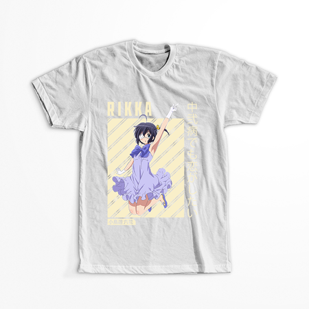 Koszulka Biała Chuunibyou demo Koi ga Shitai! / Love, Chunibyo & Other Delusions! - WYBIERZ KOLOR KOSZULKI I FASON