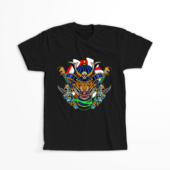 Koszulka Samuraj tygrys KOLOR KOSZULKI I FASON