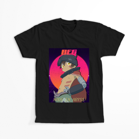 Koszulka Czarna Made in Abyss - WYBIERZ KOLOR KOSZULKI I FASON