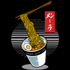 Torba z uszami z Ramen