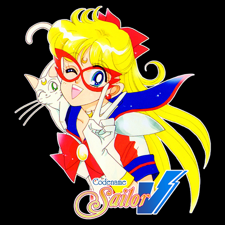 Koszulka Biała Sailor Moon WYBIERZ KOLOR KOSZULKI I FASON