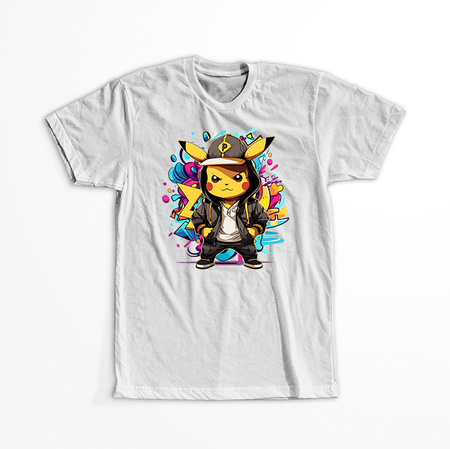 Koszulka Biała - Pokemon - WYBIERZ KOLOR KOSZULKI I FASON