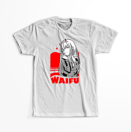 Koszulka Biała Darling in the franxx - WYBIERZ KOLOR KOSZULKI I FASON