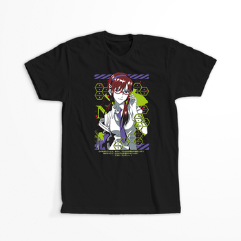 Koszulka Czarna Neon Genesis Evangelion - WYBIERZ KOLOR KOSZULKI I FASON