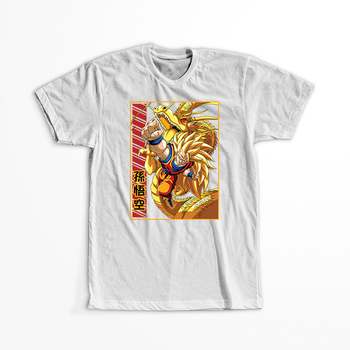 Koszulka Biała Dragon Ball - WYBIERZ KOLOR KOSZULKI I FASON