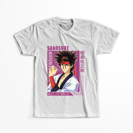 Koszulka Biała Rurouni Kenshin WYBIERZ KOLOR KOSZULKI I FASON