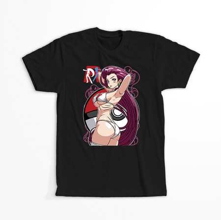 Koszulka Czarna  - Pokemon - WYBIERZ KOLOR KOSZULKI I FASON