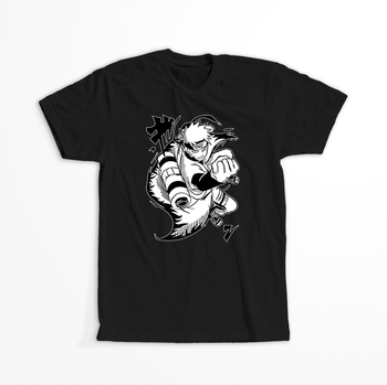 Koszulka Czarna Naruto / Boruto - WYBIERZ KOLOR KOSZULKI I FASON