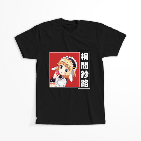 Koszulka Czarna - Is the Order a Rabbit?  - WYBIERZ KOLOR KOSZULKI I FASON