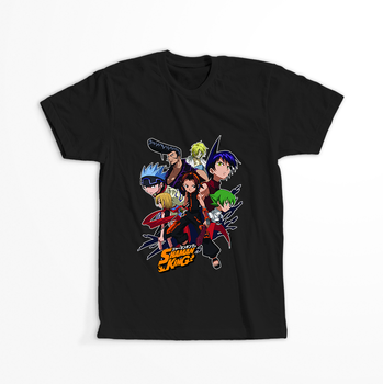 Koszulka Czarna Shaman King WYBIERZ KOLOR KOSZULKI I FASON