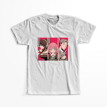 Koszulka Biała Spy X Family - WYBIERZ KOLOR KOSZULKI I FASON