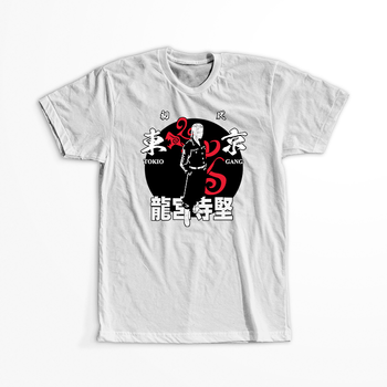 Koszulka Biała Tokyo Revengers WYBIERZ KOLOR KOSZULKI I FASON