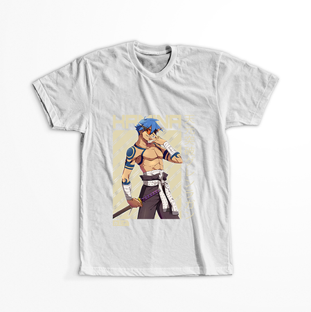 Koszulka Biała Tengen Toppa Gurren Lagann - WYBIERZ KOLOR KOSZULKI I FASON