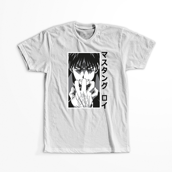 Koszulka Biała Fullmetal Alchemist - WYBIERZ KOLOR KOSZULKI I FASON