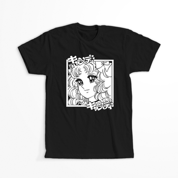 Koszulka Czarna Candy Candy - WYBIERZ KOLOR KOSZULKI I FASON