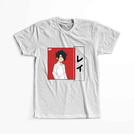 Koszulka Biała - The Promised Neverland - WYBIERZ KOLOR KOSZULKI I FASON