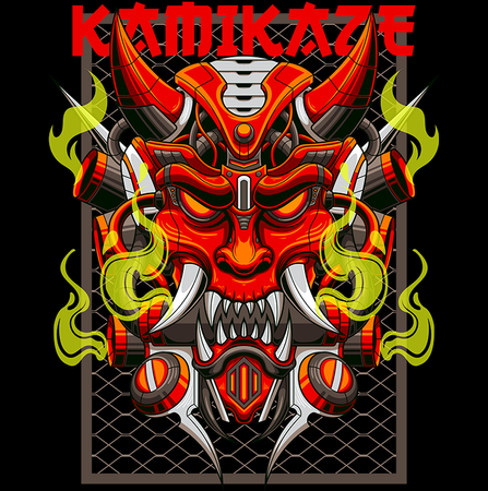 Torba z uszami z Mecha samuraj