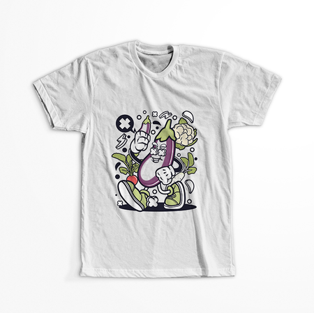 Koszulka Bakłażan WYBIERZ KOLOR KOSZULKI I FASON