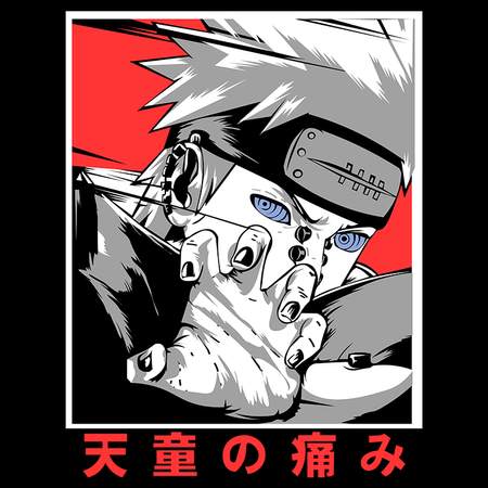 Koszulka Czarna Naruto / Boruto - WYBIERZ KOLOR KOSZULKI I FASON