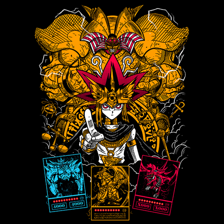 Koszulka Czarna Yu-Gi-Oh! - WYBIERZ KOLOR KOSZULKI I FASON