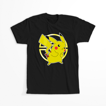 Koszulka Czarna - Pokemon - WYBIERZ KOLOR KOSZULKI I FASON