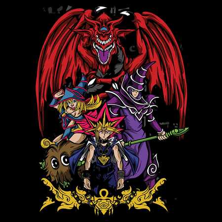 Koszulka Biała Yu-Gi-Oh! - WYBIERZ KOLOR KOSZULKI I FASON