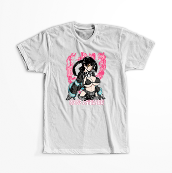 Koszulka Biała Fire Force - WYBIERZ KOLOR KOSZULKI I FASON