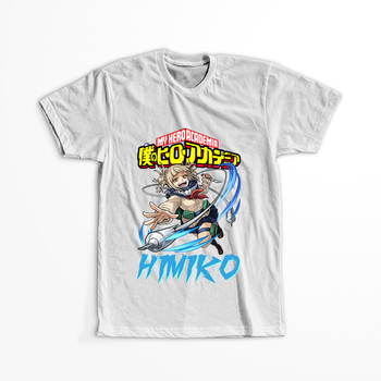 Koszulka Biała My Hero Academia / Akademia bohaterów - WYBIERZ KOLOR KOSZULKI I FASON