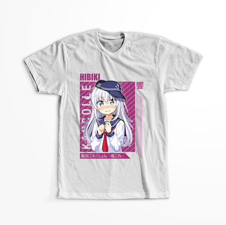 Koszulka Biała Kantai Collection - WYBIERZ KOLOR KOSZULKI I FASON