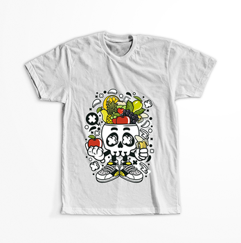 Koszulka Czaszka WYBIERZ KOLOR KOSZULKI I FASON