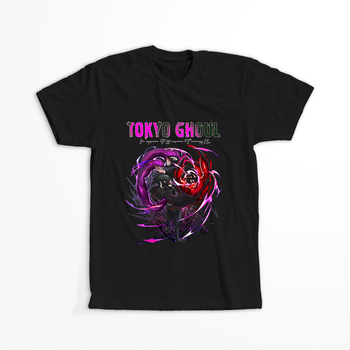 Koszulka Czarna Tokyo Ghoul - WYBIERZ KOLOR KOSZULKI I FASON