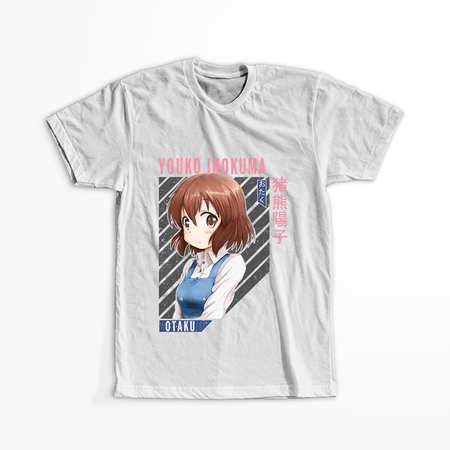 Koszulka Biała Kinmoza! WYBIERZ KOLOR KOSZULKI I FASON