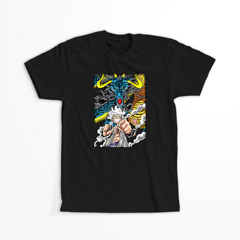 Koszulka Czarna One Piece - WYBIERZ KOLOR KOSZULKI I FASON