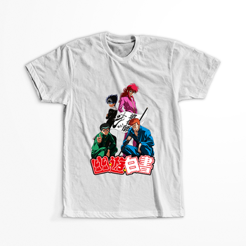 Koszulka Biała Yu Yu Hakusho WYBIERZ KOLOR KOSZULKI I FASON