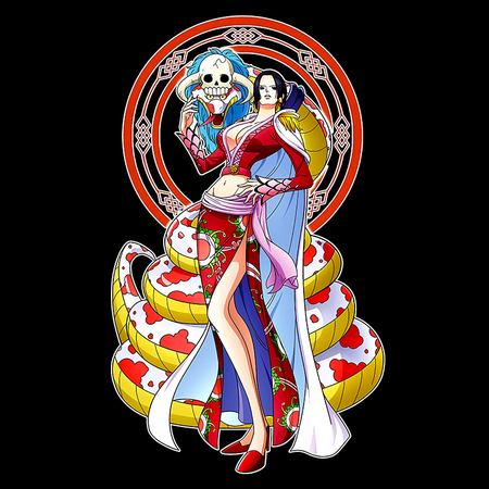 Koszulka Czarna One Piece - WYBIERZ KOLOR KOSZULKI I FASON