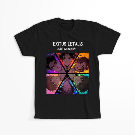 Koszulka Czarna Exitus Letalis - Kaleidoscope - Kattlett - WYBIERZ KOLOR KOSZULKI I FASON