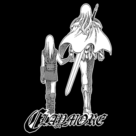 Koszulka Czarna - Claymore - WYBIERZ KOLOR KOSZULKI I FASON