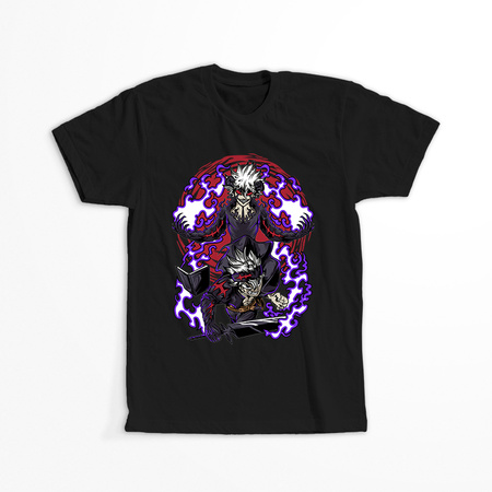 Koszulka Czarna -  Black Clover - WYBIERZ KOLOR KOSZULKI I FASON