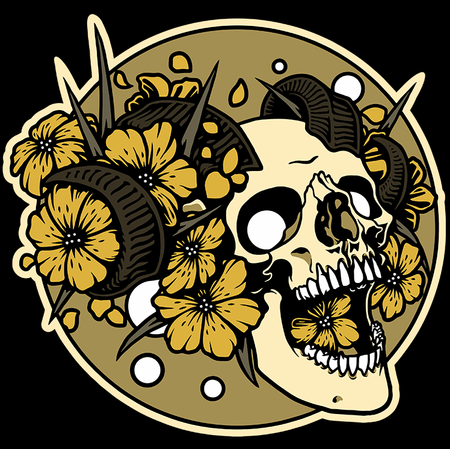 Koszulka Czaszka KOLOR KOSZULKI I FASON