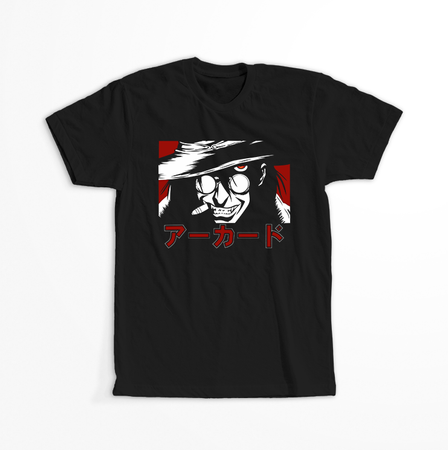 Koszulka Czarna -  Hellsing - WYBIERZ KOLOR KOSZULKI I FASON