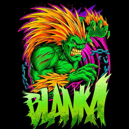 Koszulka Street Fighter KOLOR KOSZULKI I FASON