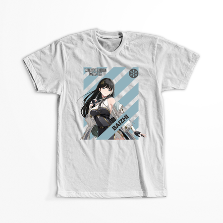 Koszulka Biała Wuthering Waves - WYBIERZ FASON I KOLOR KOSZULKI 