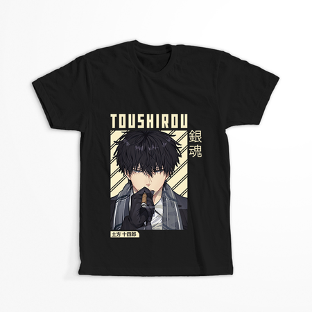 Koszulka Czarna Gintama WYBIERZ KOLOR KOSZULKI I FASON